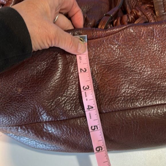 B.MAKOWSKY HOBO RICH BROWN SOFT LEATHER SHOULDER BAG - Picture 15 of 15